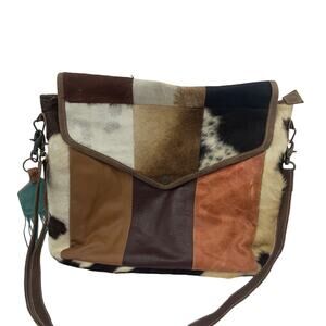 Patchwork Leather Shoulder Bag